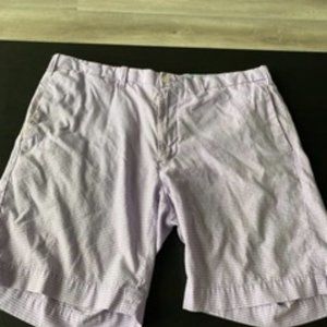 Polo by Ralph Lauren - Purple Checkered Shorts, 34, 7 inch